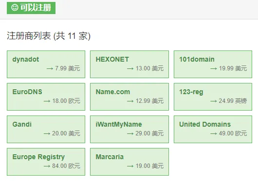 im后缀域名比价